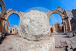 Syria - Church of St. Simeon - Qal'a Sim'an