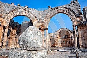 Syria - Church of St. Simeon - Qal'a Sim'an