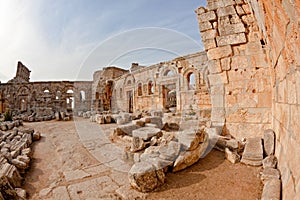 Syria - Church of St. Simeon - Qal'a Sim'an