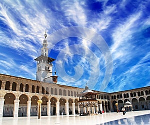 Syria. Damascus. Omayyad Mosque
