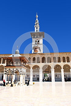 Syria. Damascus. Omayyad Mosque (Grand Mosque of D