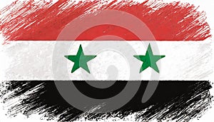 Syria Flag. The National Flag of Syria