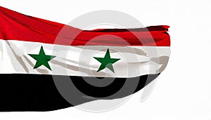 Syria Flag. The National Flag of Syria