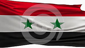 Syria Flag. The National Flag of Syria