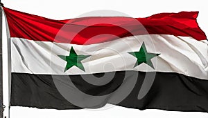 Syria Flag. The National Flag of Syria