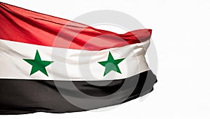 Syria Flag. The National Flag of Syria