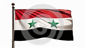 Syria Flag. The National Flag of Syria