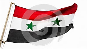 Syria Flag. The National Flag of Syria