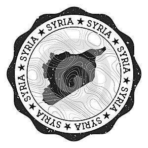 Syria outdoor stamp.