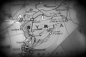 Syrian Arab Republic - conflict map