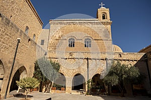 Deyrulzafaran Syriac Monastery in Midyat Town.Mardin,Turkey photo