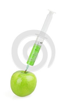 Syringe apple