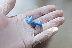 Syringe filter. Modern methods of filtration in medicine