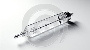 Syringe innovation isolated photo