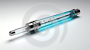 Syringe innovation isolated photo