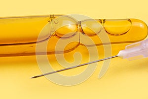 Syringe and insulin