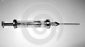 Syringe isolated medicine