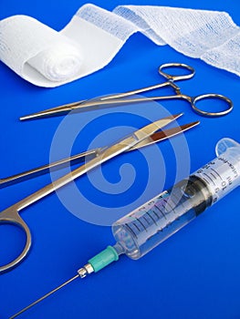 Syringe and surgical tools