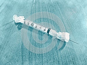 Syringe for vaccination immunization injections shots medical medicine