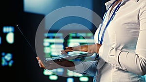 System administrator in server hub