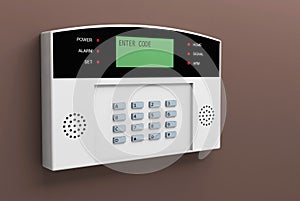 System alarm protection safety box code security