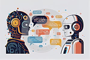 System Artificial intelligence ChatGPT Chat Bot AI , Technology smart robot Ai Chat GPT application software