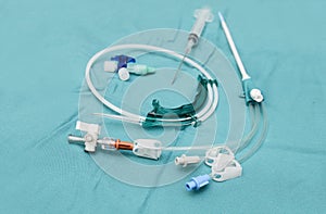 System for central venous canulation