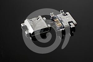 system connector or phone charging connector