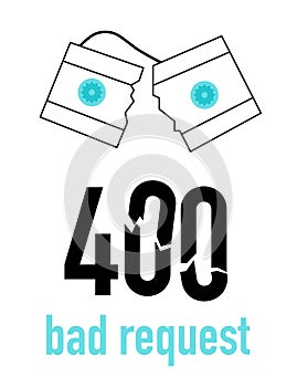 400 system error. Bad or invalid request. Broken videotape or cassette.