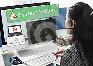 System Failure Error Detection Defeat Concept