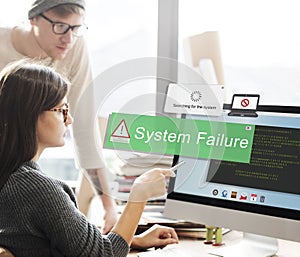 System Failure Error Detection Defeat Concept