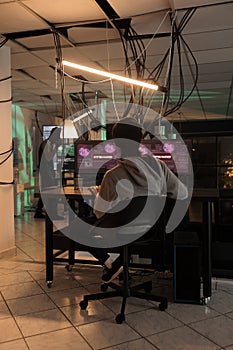 System hacked warning on multiple monitors