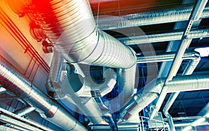 System industrial ventilating pipes