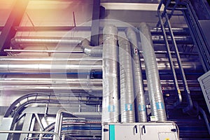 System of ventilating pipes