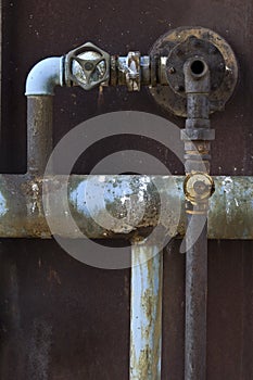 System of old conduit photo