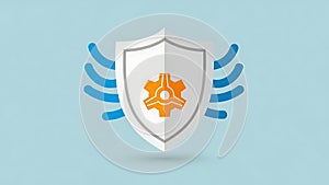 System Security and Configuration Shield Icon