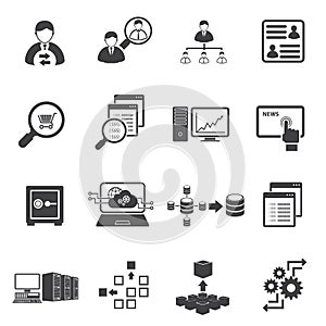 System security and System Development icons