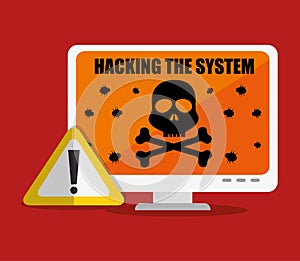 system threats concept icons