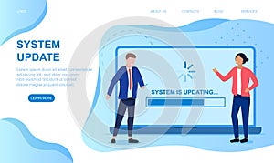 System update concept.