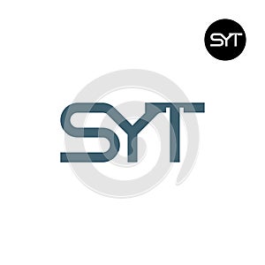 SYT Logo Letter Monogram Design