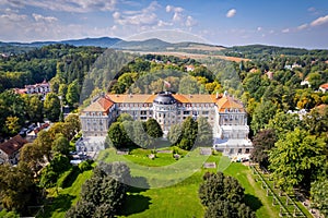Szczawno Zdroj Spa House, aerial photo