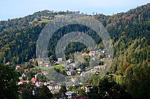 Szczyrk in Poland Beskidy Mountains