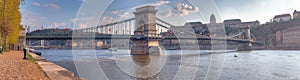 The Szechenyi Chain Bridge, Budapest