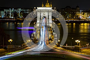 Szechenyi Chain Bridge Hungarian: Szechenyi lanchid.