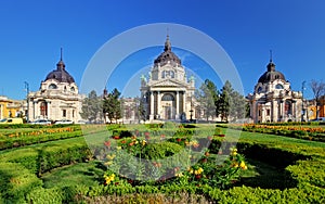 Szechenyi Medicinal Bath in Budapest, Hungary