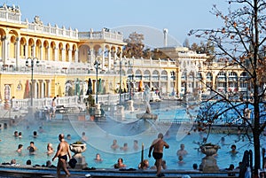 The Szechenyi Spa in Budapest