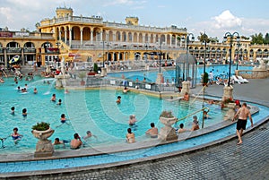 The Szechenyi Spa in Budapest