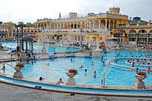 The Szechenyi Spa in Budapest