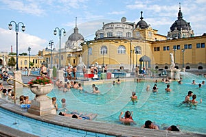 The Szechenyi Spa in Budapest