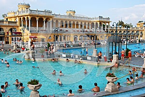 The Szechenyi Spa in Budapest